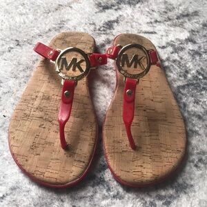 Gently worn MK sandals